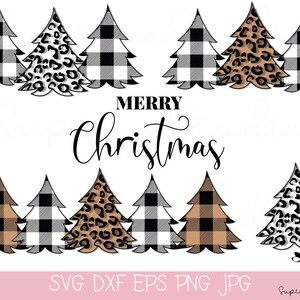 9 Buffalo Plaid Cheetah Tree Svg,Merry Christmas Svg,Christmas Tree Svg,Xmas Tree Svg,Instant Download,Digital Svg,Cricut,Silhouette