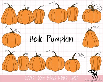 Kürbis Svg Bundle, Halloween Svg, Kürbis Svg, Herbst Svg, Herbst Svg, Kürbis Svg Datei, Kürbis Cut Datei, Kürbis Clipart Svg
