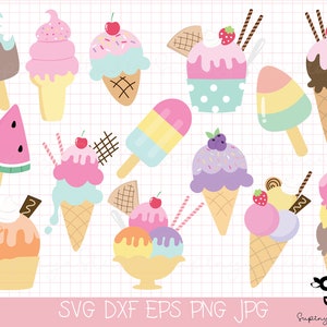 Süße Eis SVG, Eistüte svg, süße Sommer Clipart, Dessert, Essen Clipart, Party Machen Sie Ihre gewonnene Eiscreme Clipart Sofortiger Download