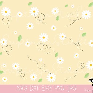 Daisy SVG, Wildflower SVG, Daisy Clipart,Flower SVG,Spring svg, flower svg, floral svg, cut file for cricut , Digital download