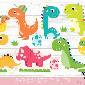 Dinosaur Big Bundle  Pack, Dinosaur SVG, Dinosaurs Clipart, Svg Files, T-Rex SVG, Dinosaur Cut Files