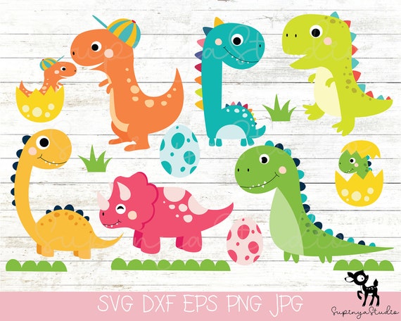 Drawing & Illustration T-Rex SVG 16 Dinosaur Bundle SVG Dinosaur Cut ...