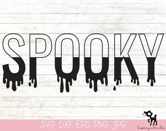 Spooky SVG, Halloween ShirtSvg, Spooky Shirt svg, Spooky Vibes svg, Halloween svg, Trick or Treat Svg, Ghost Svg,  Files for Cricut