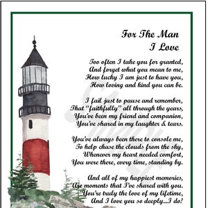 Birthday Gift for Husband, Printable Husband Poem, Sentimental ...