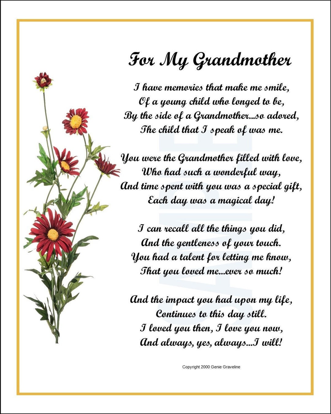 a grandmother's love essay