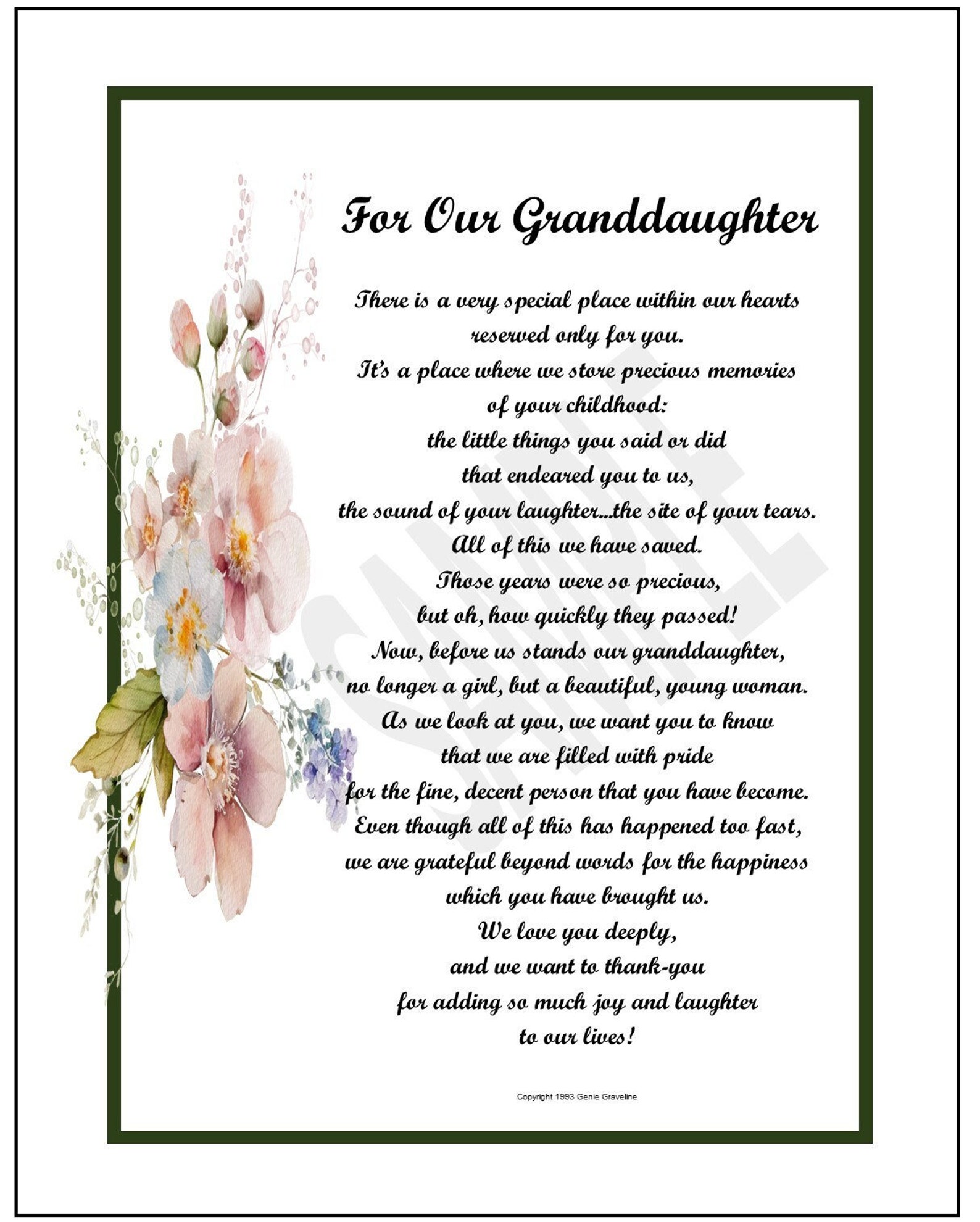 our-granddaughter-poem-digital-download-granddaughter-verse-saying