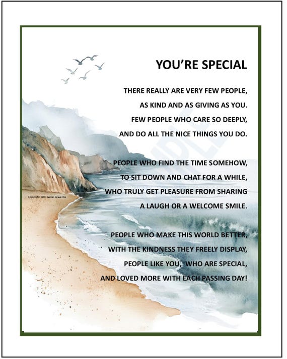 Sottobicchiere 'You Are A Truly Marvellous Human Being' - Regalo Amicizia, Positività, 9x9 Cm - copertina