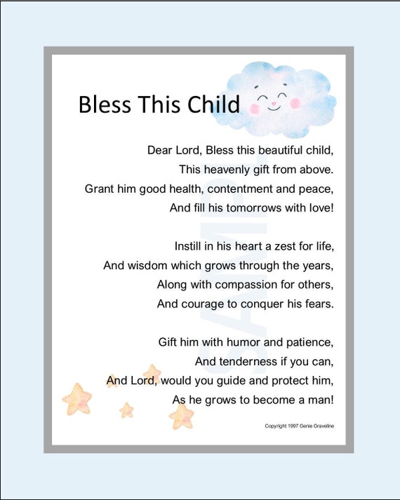 Baby Boy Poems For Baby Shower