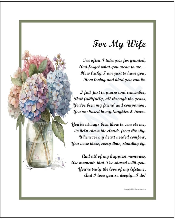 50th Wedding Thank You Poems