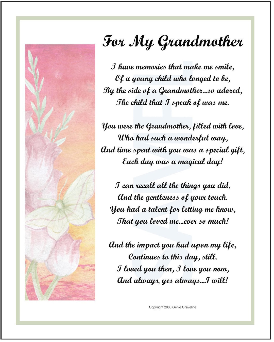 With my Grandmother With my Grandmother