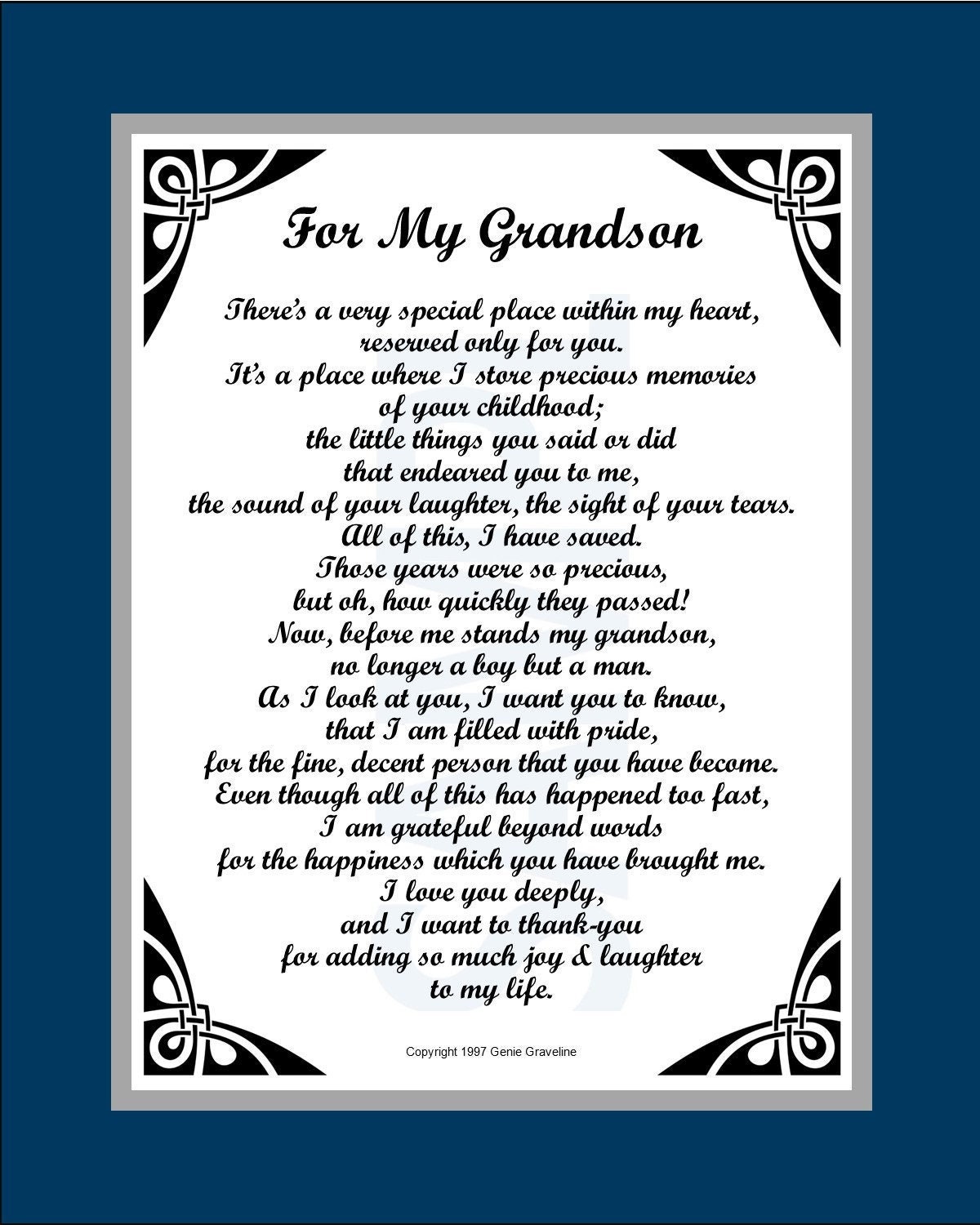Brother In Law Birthday Brother In Law Poem, DIGITAL DOWNLOAD, Brother ...