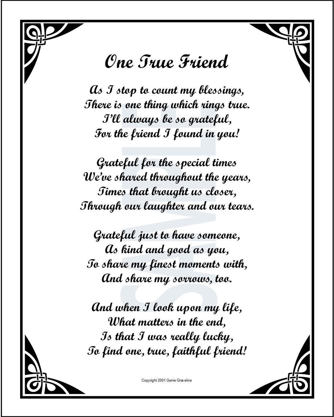 Friendship Poems For Best Friends For Kids