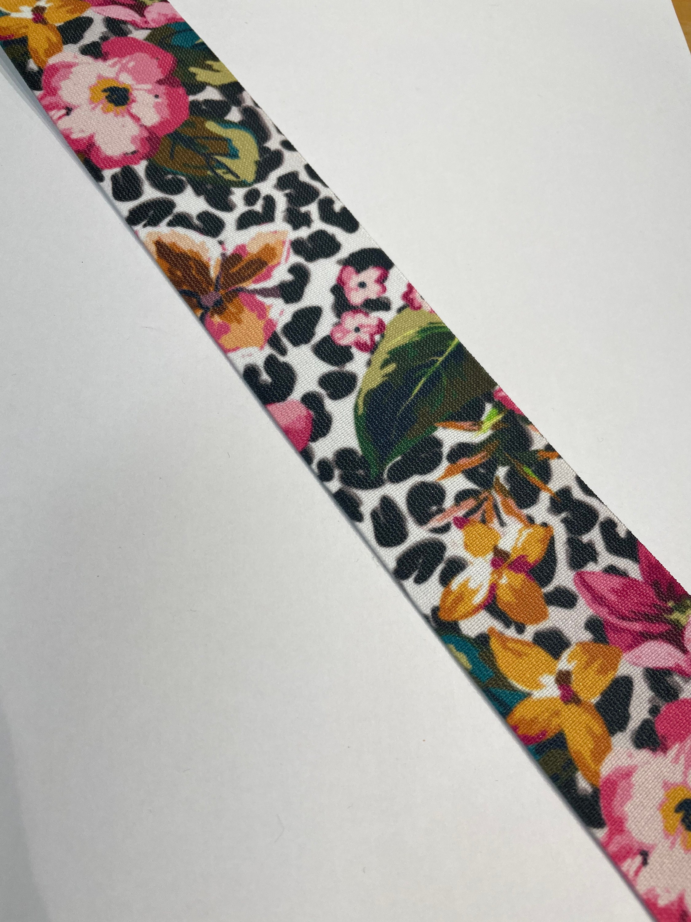 Printed Coloured Waist Band Elastic 30 mm 40 mm 50 mm Etsy