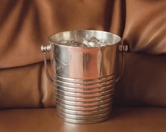 Christofle-ijsemmer Franse minikoeler Vintage Frans verzilverd bargerei