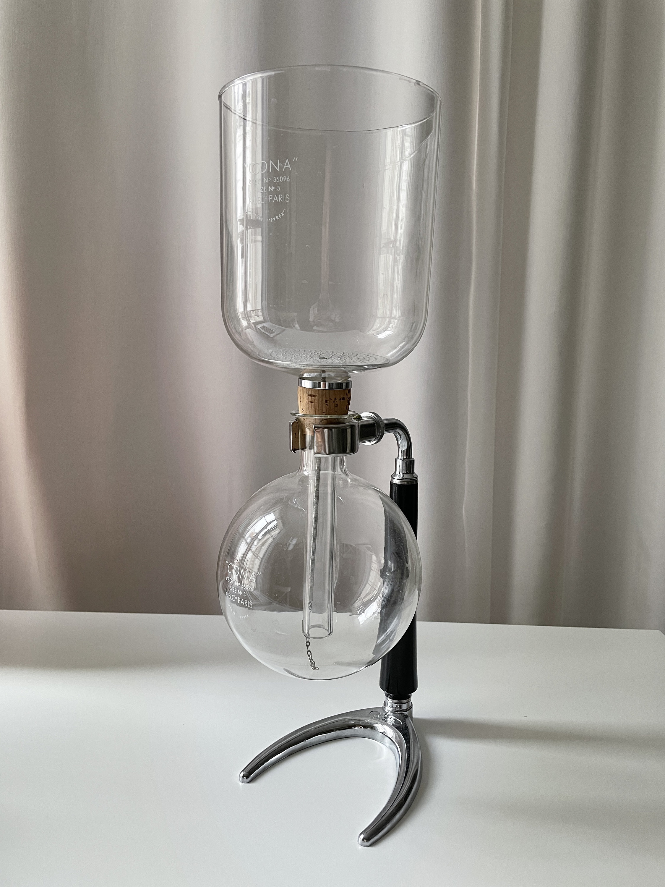 CONA Coffe Maker Syphon Reg N 35096 