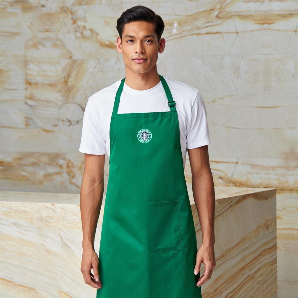 Starbucks aprons - Etsy 日本