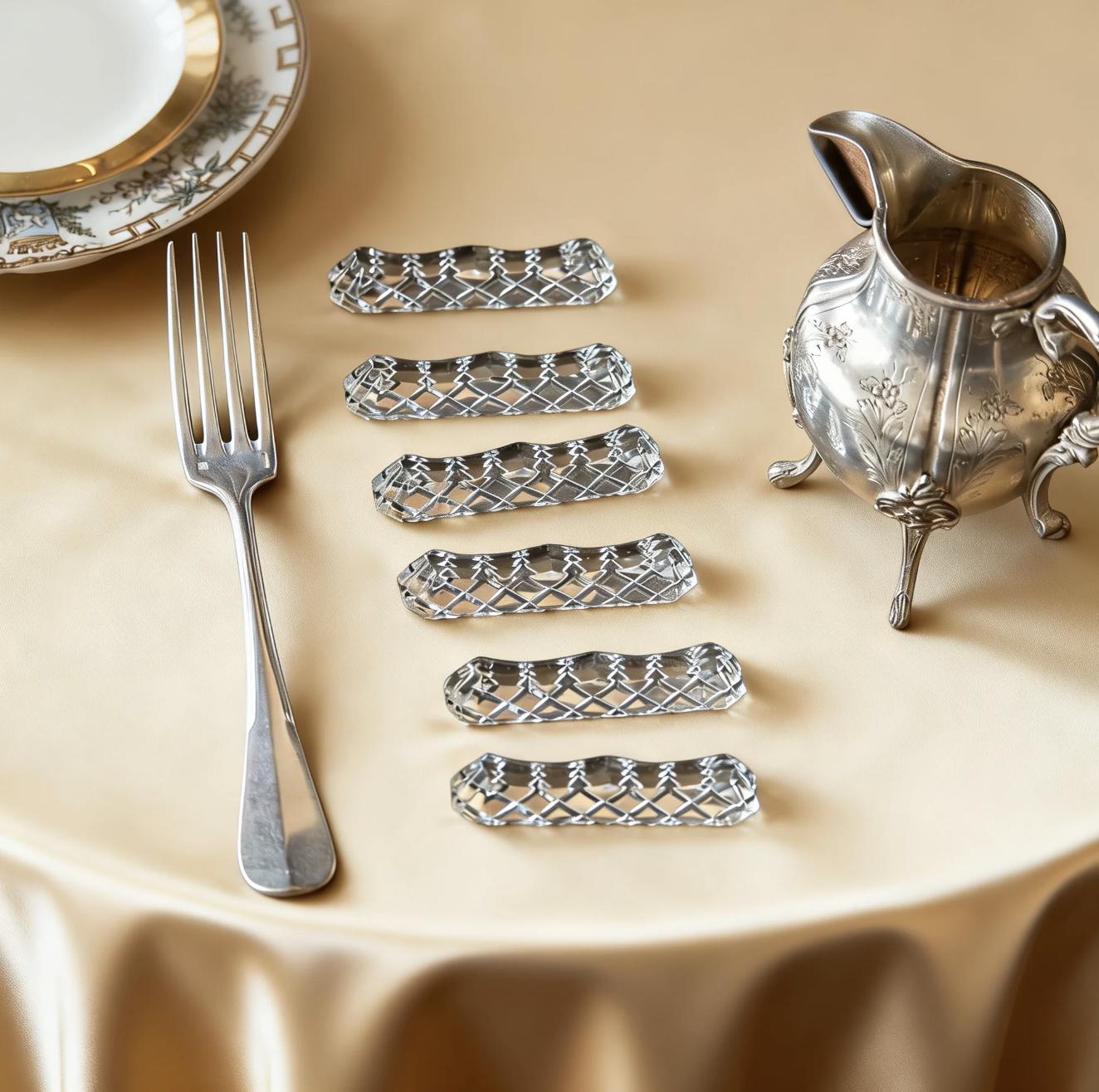 Crystal Cutlery Rest - Etsy
