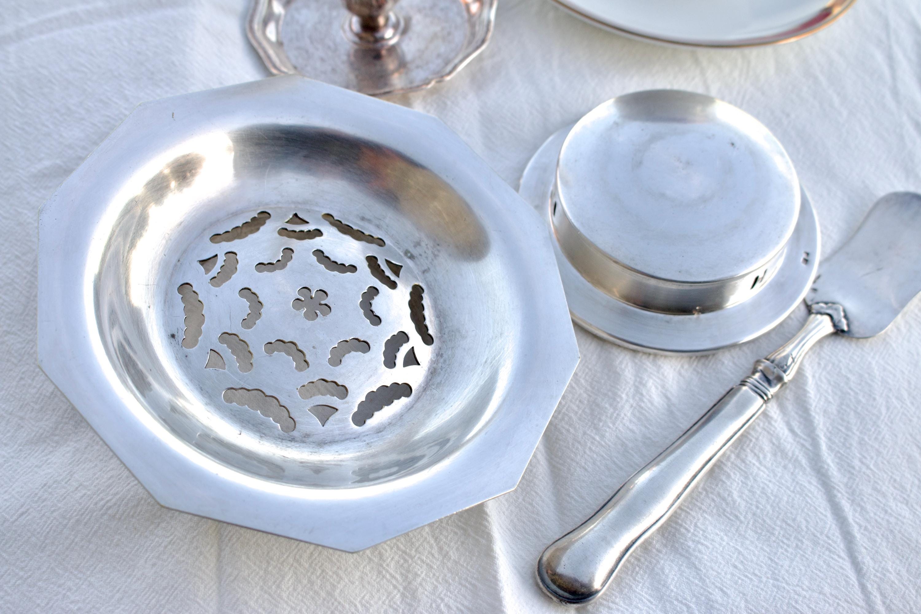 Cabilock Burriera In Acciaio Inox Con Coperchio – Contenitore Per Burro Color Argento Per La Tavola - 3
