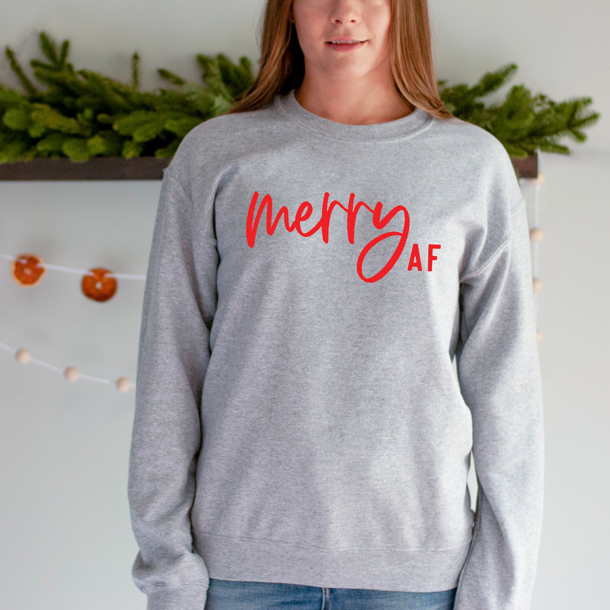 Funny Holiday Sweatshirt Christmas 