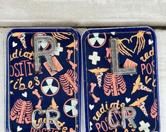 Positive Vibes Xray Markers Lead Initial Radiology Tech Gift Set