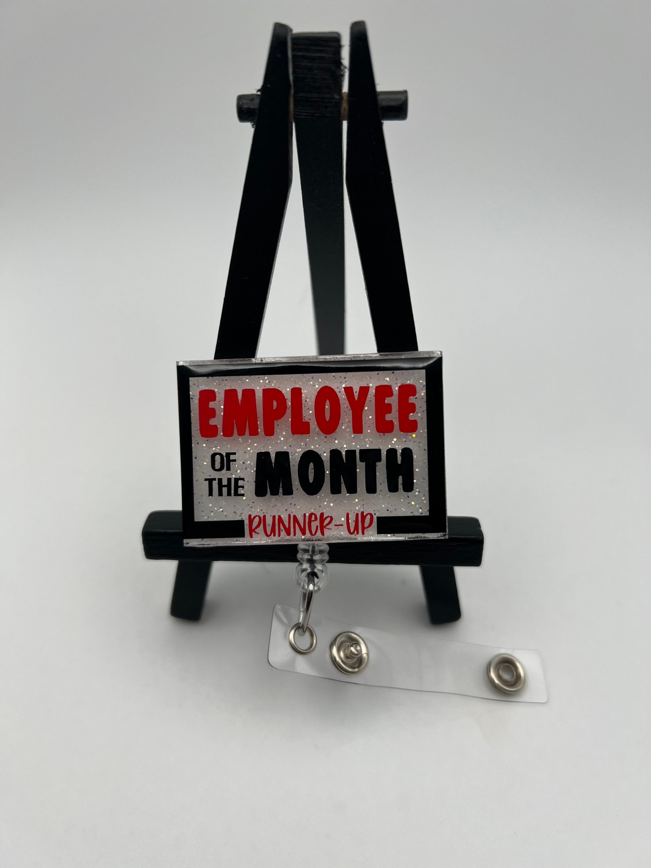 Employee of the Month Runner-Up Nurse Badge Reel • Badge Reel• Health Care  Badge Reel • Medical Professional Badge Reel• Funny•