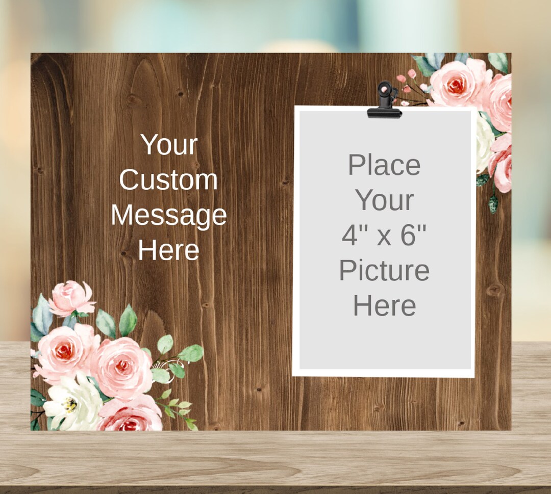 Custom Frame, Personalized Picture Frame, Create Your Own Frame
