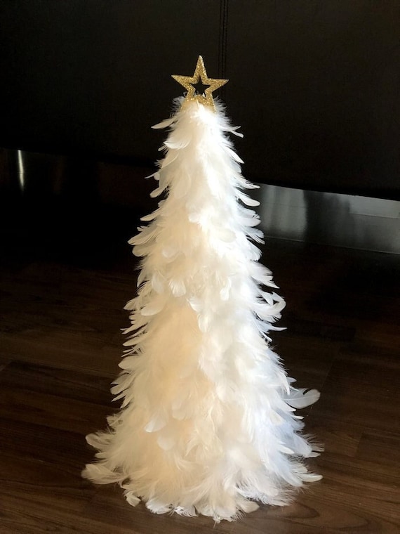 Feather Tree for Christmas Home Decor 