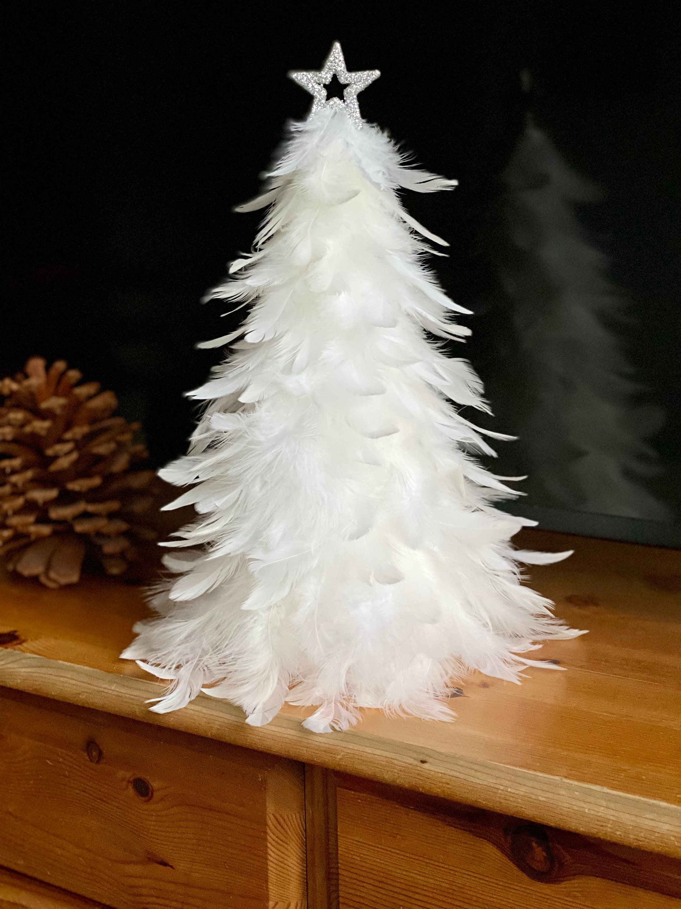 Feder Baum für Weihnachten Home Decor Etsy.de