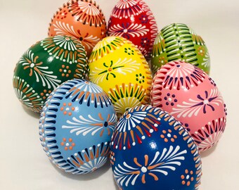 Set 8 Colour Easter Eggs