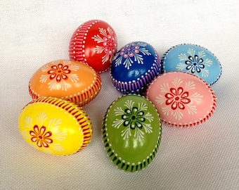Set 7 Colour Easter Eggs