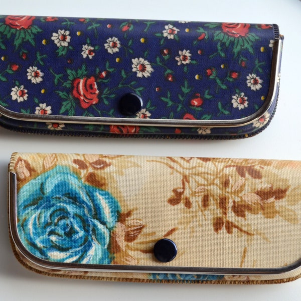 Floral Vintage Eyeglasses Case