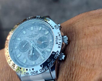 Luolingongjue Automatic Multifunction Chronograph Men's Watch .