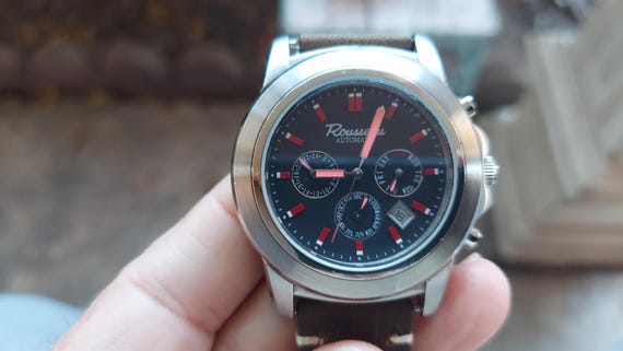 Rousseau Multifunction Automatic Chronograph Men'… - image 4