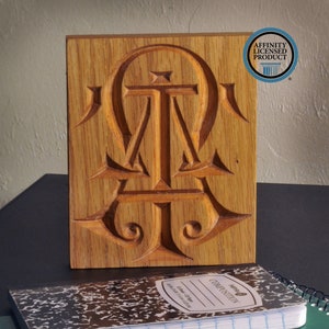 Alpha Tau Omega Officially Licensed Interlocking Letters Logo Sign