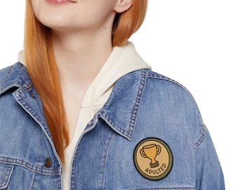 Opstrijkpatches: zelf gemaakte versieringen van jas en tas - 3" rond
