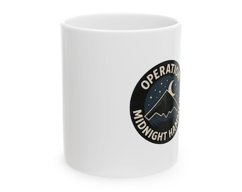 Operation Midnight Hammer Ceramic Mug - Patriot Air Force Coffee Cup