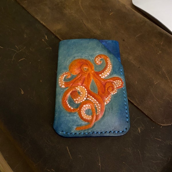 Octopus Wallet Etsy