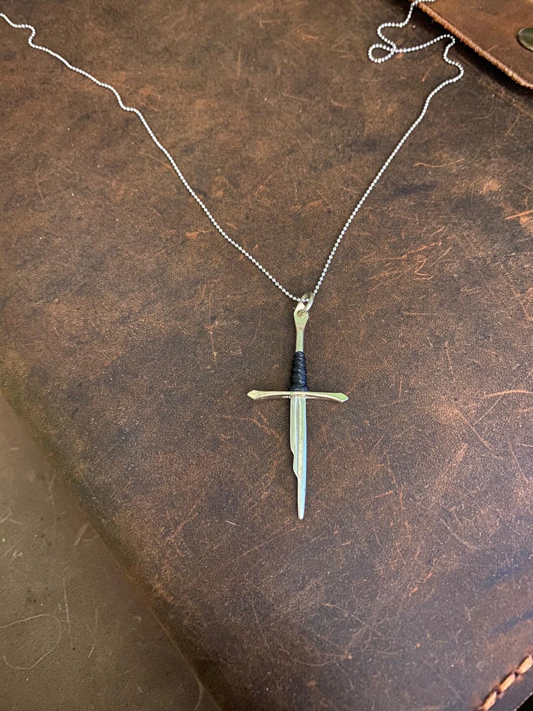 Narsil Necklace Lotr Narsil Sword Necklace Lord of the Rings - Etsy