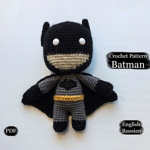 Batman Crochet Pattern PDF | Etsy