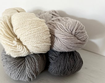Natural Sheep Wool | Wool Yarn | Wool Threads | Pure Sheep Wool | Knitting Thread | Knitting Yarn For Knitting, Crochet, Weaving, Felting