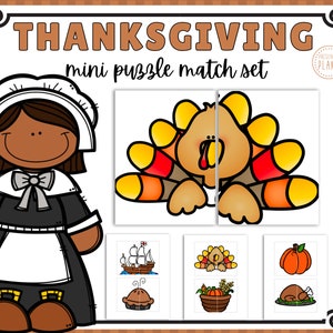 Printable Thanksgiving Matching Game, Fall Preschool Pack, Learning Printables, Preschool Worksheets, Fall Activities, Preschool Printables