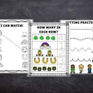 St. Patrick's Day Preschool Activities, St Patrick's Day Preschool ...
