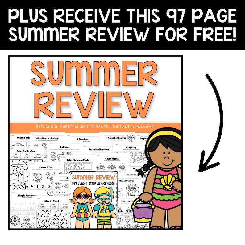 Preschool teaching resource bundle designed for busy teachers and parents who want structure without planning.