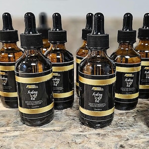 Aceite curativo para el cuero cabelludo