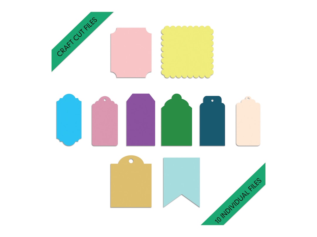 Cricut Sticker Paper Gift Tags Printable