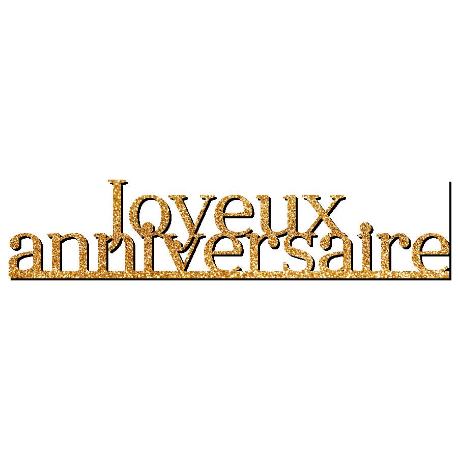 Cake topper assortis Joyeux anniversaire thème anniversaire enfantin