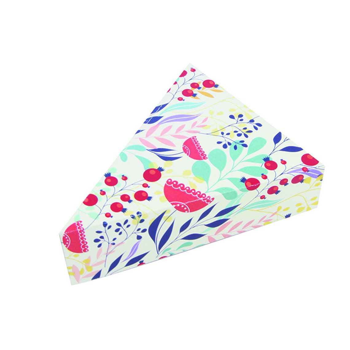 Pie Box Template SVG PNG PDF Adobe Illustrator Cake Slice Etsy