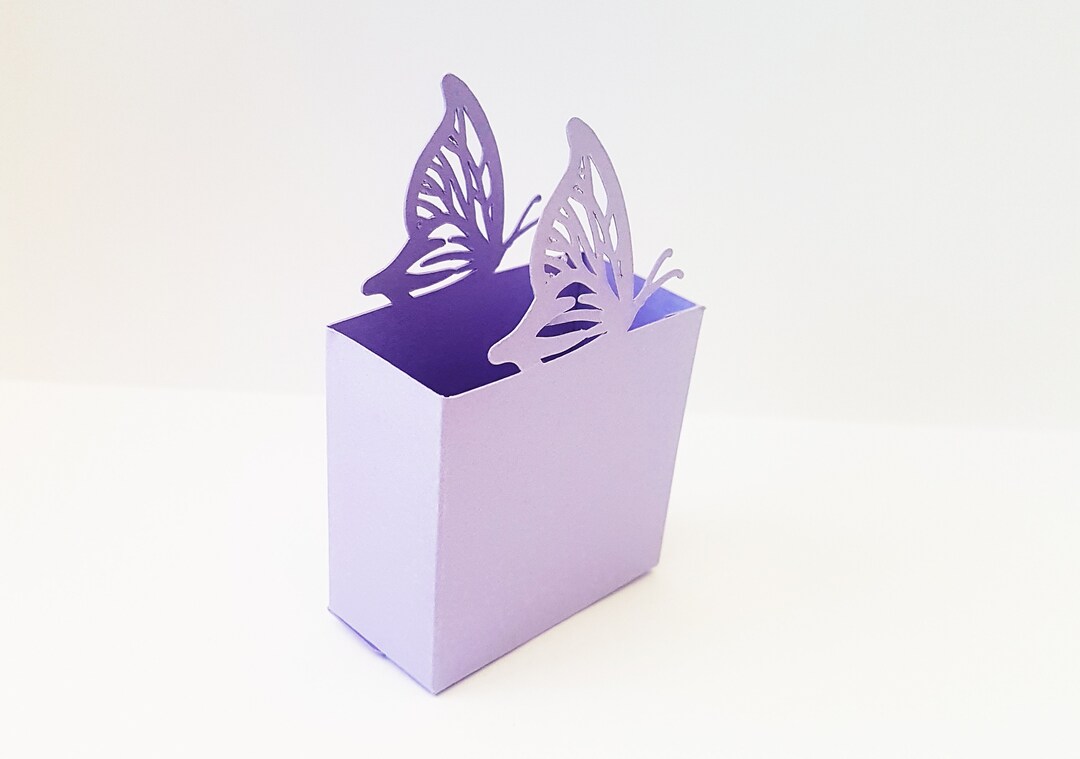Butterfly Box SVG PNG Adobe Cut File for Cricut Silhouette - Etsy