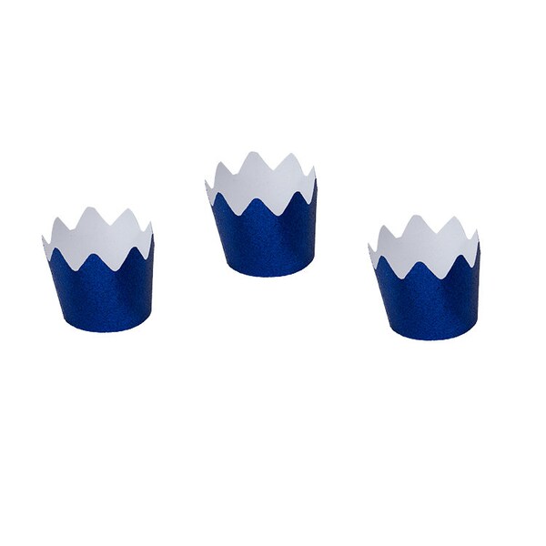 Crown Cupcake Wrapper Cut Template