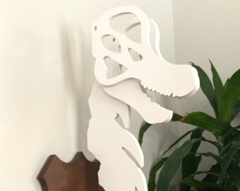 3-D Custom Brontosaurus Dinosaur Head Wall Hanging